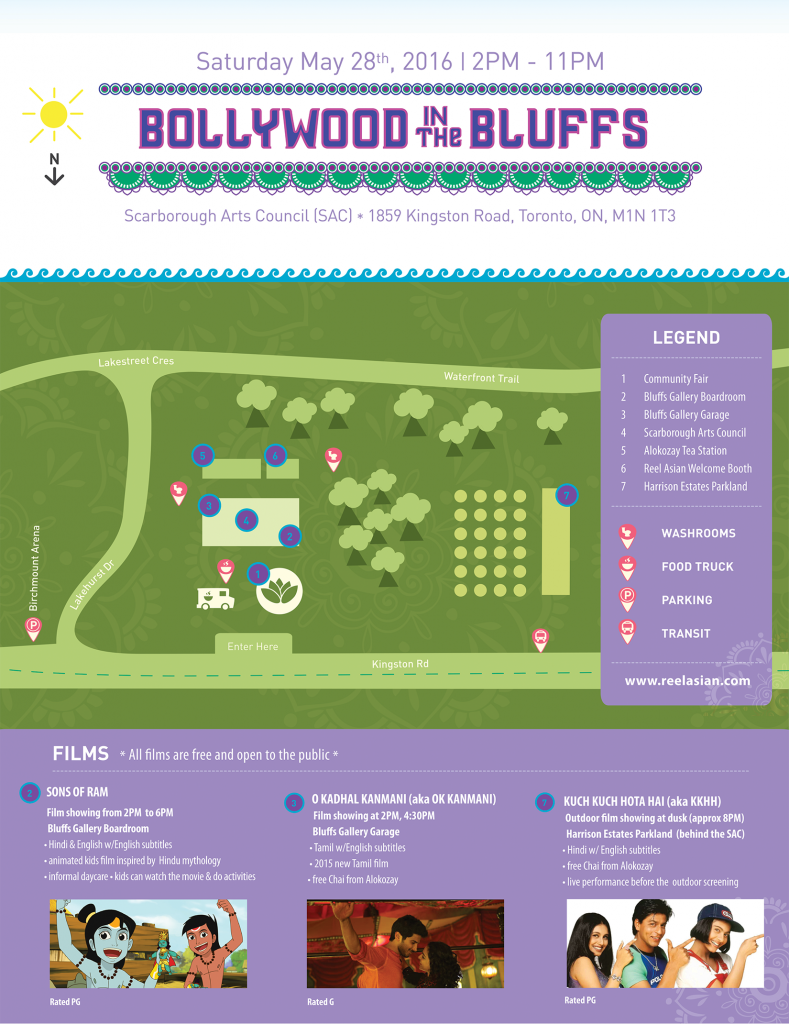 Bollywood In The Bluffs - event poster